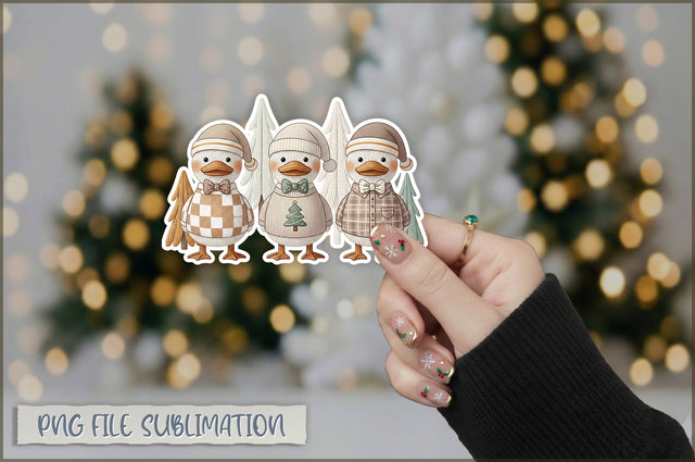 Cute Preppy Christmas Sticker PNG Sublimation Shetara Begum 