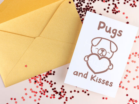 Cute Pug Dogs SVG Design Set SVG HalieKStudio 