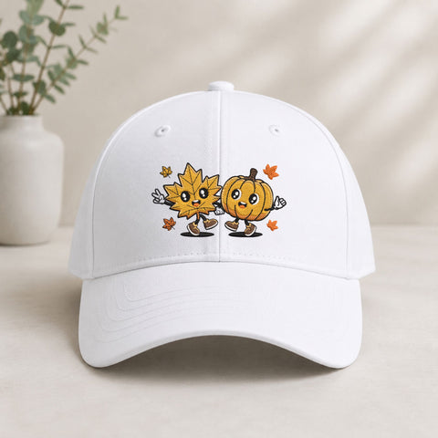 Cute Pumpkin and Maple Leaf Machine Embroidery Design – Fall Autumn Thanksgiving Embroidery File Embroidery/Applique DESIGNS PatternFeed8 