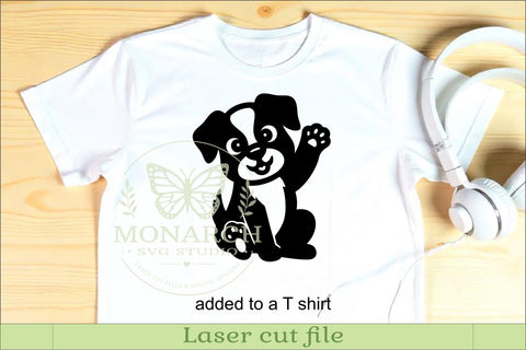 Cute Puppy Silhouettes. Dog Shapes for laser cutting 2 SVG APInspireddesigns 