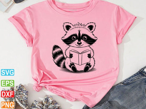 Cute Raccoon Svg, Raccoon Clipart, Raccoon Silhouette SVG Creativeart88 