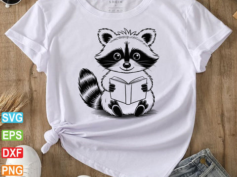 Cute Raccoon Svg, Raccoon Clipart, Raccoon Silhouette SVG Creativeart88 