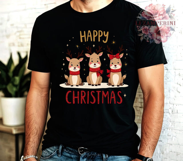 Cute Reindeer, Christmas PNG, Sublimation Design, Holiday Decor, Reindeer Art, Winter Graphics, Christmas Sublimation, Festive Print Sublimation Li Zamperini 