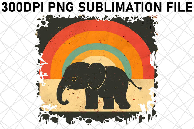 Cute Retro Animal Collection: Nostalgic Sublimation Fun Sublimation afrosvg 