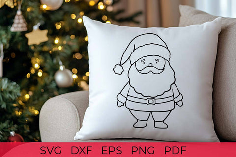Cute Santa SVG | Christmas Santa Claus SVG file SVG Irina Ostapenko 
