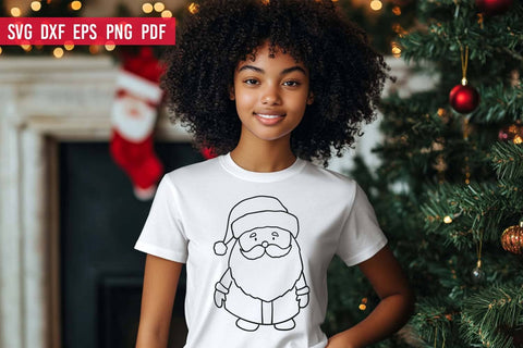 Cute Santa SVG | Christmas Santa Claus SVG file SVG Irina Ostapenko 