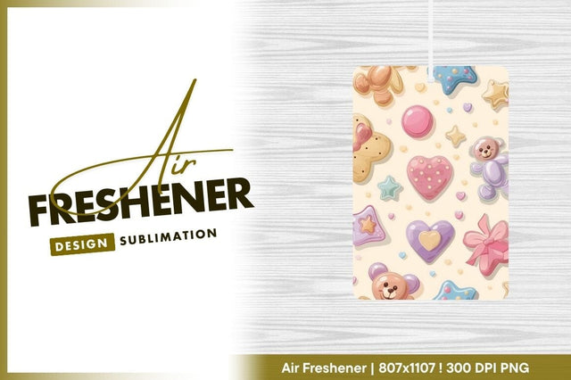 Cute seamless pattern with candy teddy bear Sublimation Regulrcrative 