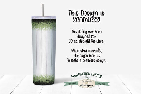 Cute Sheep with Sunflowers 20oz Seamless Tumbler Wrap Sublimation Ewe-N-Me Designs 