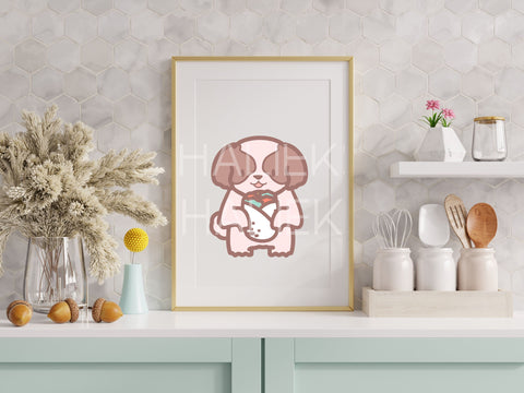 Cute Shih Tzus SVG Design Set SVG HalieKStudio 