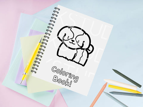 Cute Shih Tzus SVG Design Set SVG HalieKStudio 