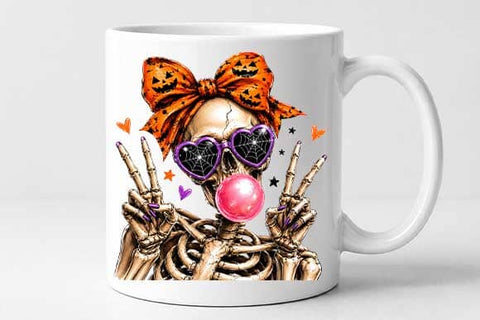 Cute Skeleton PNG Halloween Digital Download SVG BillahCrafts 