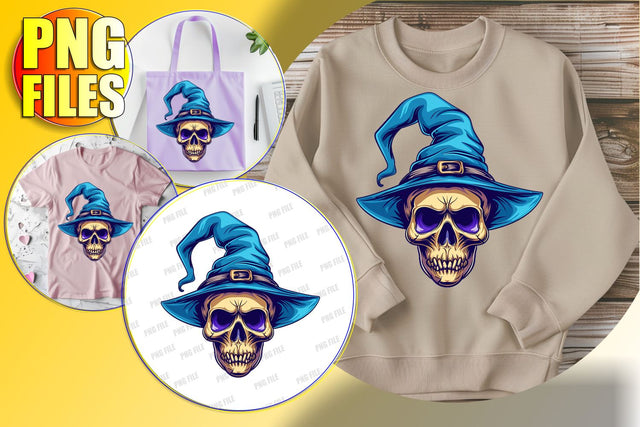 Cute Skull with Coquette Bow Sublimation Design - Fall Clipart Sublimation afrosvg 