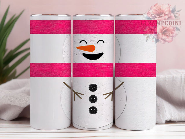 Cute Snowman Holiday Tumbler Wrap, Christmas Tumbler PNG, Snowgirl Sublimation Design, Holiday Tumbler Wrap, 20Oz Christmas Tumbler, Winter Tumbler Design, Cute Snowman Tumbler Sublimation Li Zamperini 