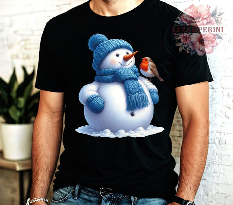 Cute Snowman PNG, Christmas Snowman Sublimation, Snowman Clipart, Winter Snowman PNG, Christmas Digital Download, Holiday Snowman PNG, Festive Snowman Design Sublimation Li Zamperini 