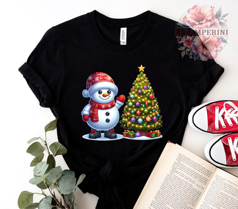 Cute Snowman PNG, Christmas Snowman Sublimation, Snowman Clipart, Winter Snowman PNG, Christmas Digital Download, Holiday Snowman PNG, Festive Snowman Design Sublimation Li Zamperini 