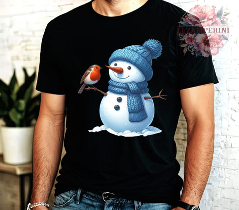 Cute Snowman PNG, Christmas Snowman Sublimation, Snowman Clipart, Winter Snowman PNG, Christmas Digital Download, Holiday Snowman PNG, Festive Snowman Design Sublimation Li Zamperini 