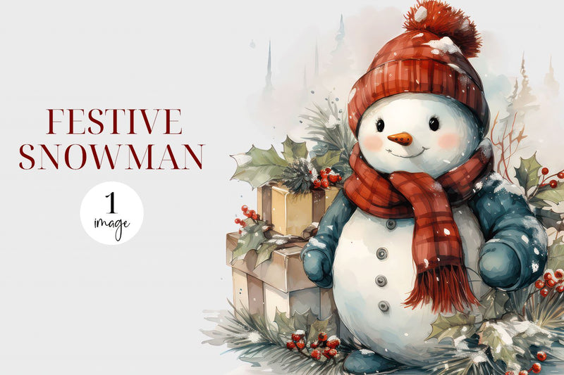 Cute Snowman PNG Sublimation BijouBay 
