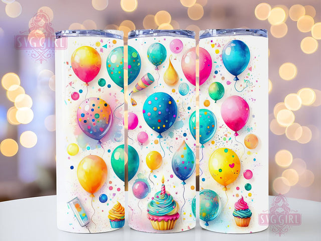 Cute Sprinkle Tumbler Wrap Png 3D Tumbler Design Skinny Sublimation Digital Download 3D Sublimation Design Pink Tumbler Wrap 20oz Skinny Sublimation SvggirlplusArt 