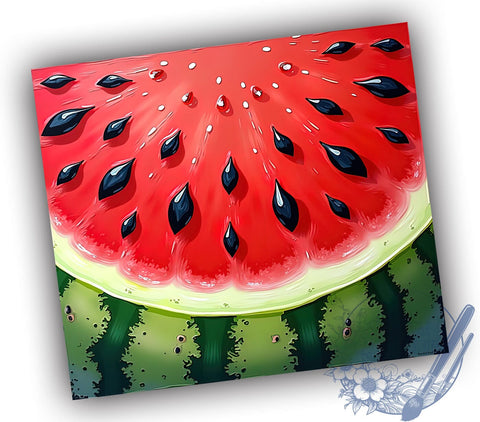 Cute Summer Watermelon Tumbler Wrap, Watermelon Tumbler, Summer Tumbler Wrap, Sublimation Design, 20oz Watermelon Tumbler, Fruit Print Tumbler, Cute Tumbler Design, Watermelon Decor Sublimation ToriDesigns 