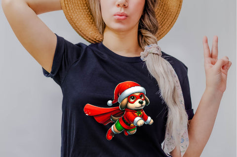 Cute Super Dog Sublimation Clipart Sublimation SVGArt 