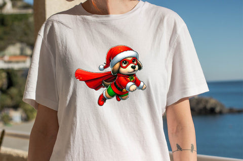 Cute Super Dog Sublimation Clipart Sublimation SVGArt 