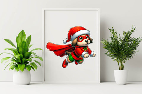 Cute Super Dog Sublimation Clipart Sublimation SVGArt 
