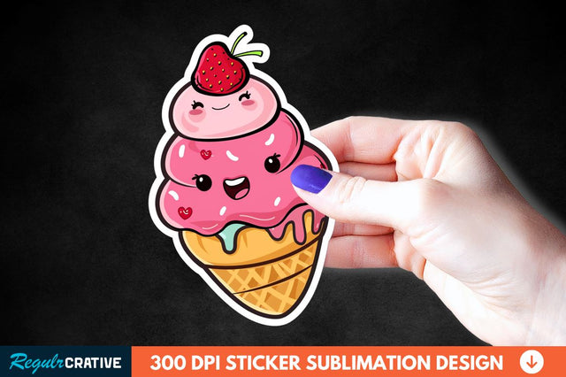 Cute Sweet Sticker Clipart Sublimation Regulrcrative 