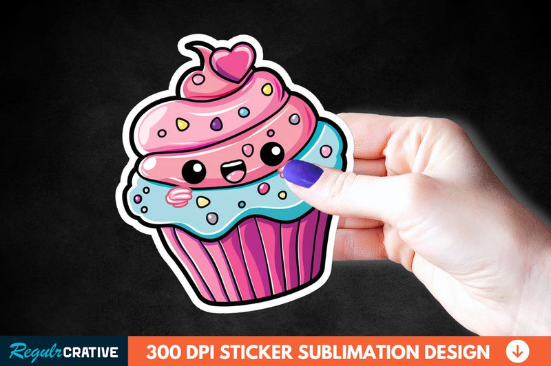 Cute Sweet Sticker Clipart Sublimation Regulrcrative 