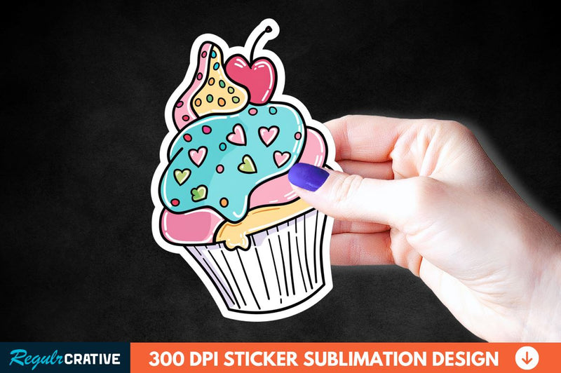 Cute Sweet Sticker Clipart Sublimation Regulrcrative 