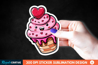 Cute Sweet Sticker Clipart Sublimation Regulrcrative 
