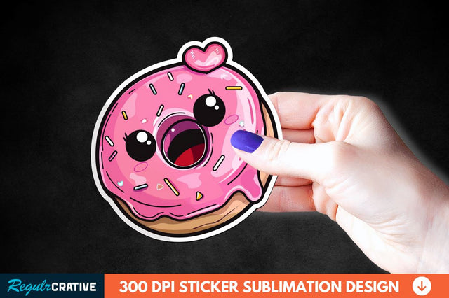 Cute Sweet Sticker Clipart Sublimation Regulrcrative 