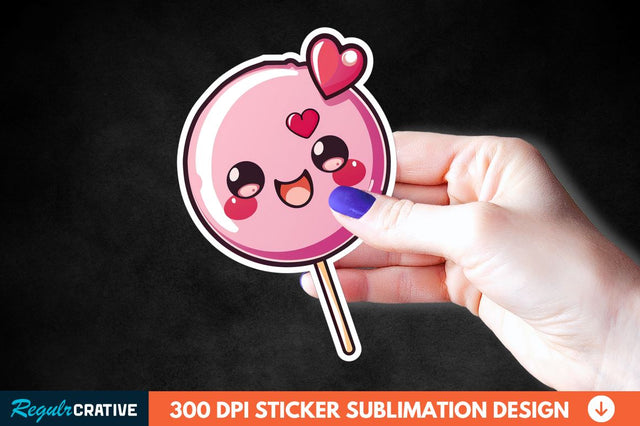 Cute Sweet Sticker Clipart Sublimation Regulrcrative 