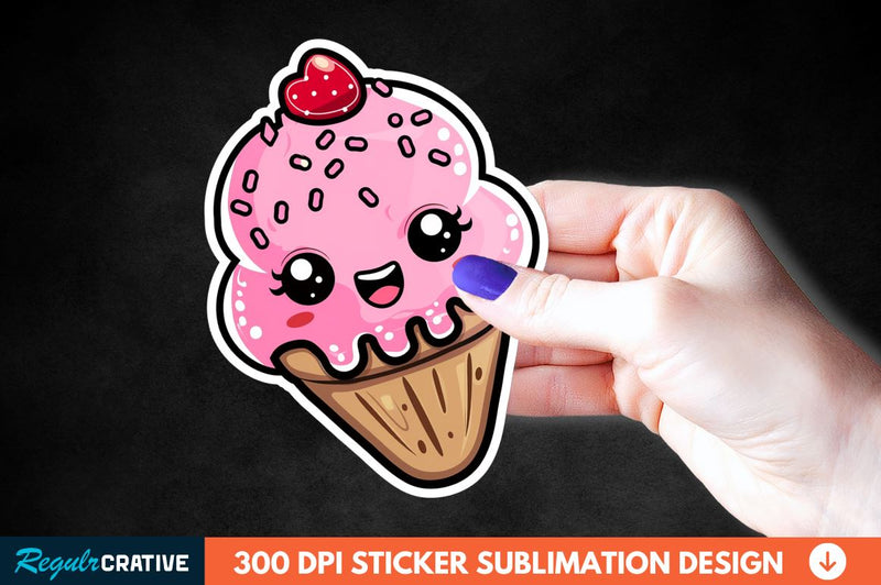 Cute Sweet Sticker Clipart Sublimation Regulrcrative 