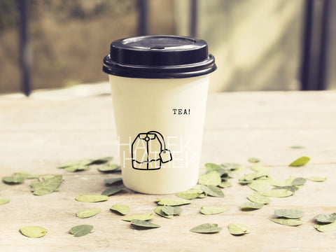 Cute Tea Time SVG Design Set SVG HalieKStudio 