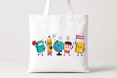 Cute Teacher Classroom Supplies PNG Digital Download SVG BillahCrafts 