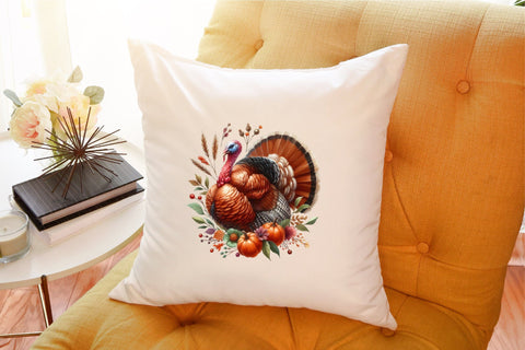 Cute Thanksgiving Turkey Sublimation Sublimation designartist 