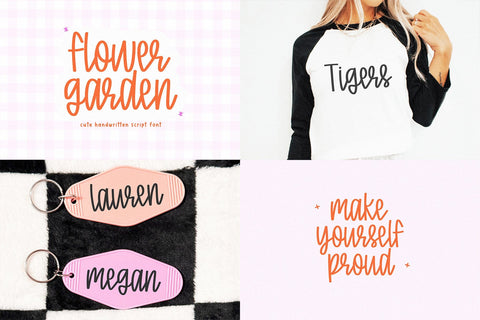 Cute Trendy Font Bundle - 16 Handwritten Fonts Font KA Designs 