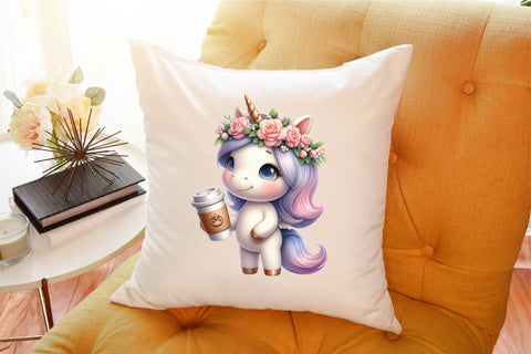 Cute Unicorn Sublimation Clipart Sublimation designartist 