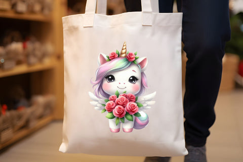 Cute Unicorn Sublimation Clipart Sublimation Rupkotha 