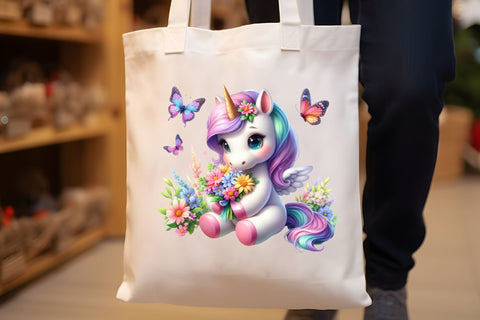 Cute Unicorn Sublimation Clipart Sublimation Rupkotha 