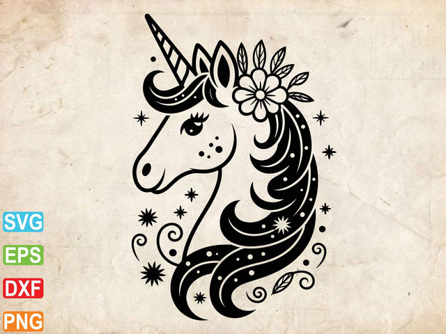 Cute Unicorn Svg, Unicorn Shirt Svg, Magical Unicorn Svg SVG Creativeart88 