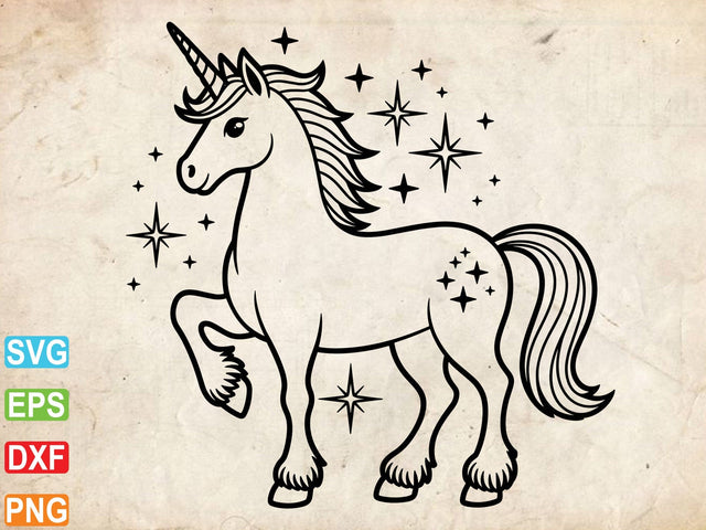 Cute Unicorn Svg, Unicorn Shirt Svg, Magical Unicorn Svg SVG Creativeart88 