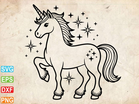 Cute Unicorn Svg, Unicorn Shirt Svg, Magical Unicorn Svg SVG Creativeart88 
