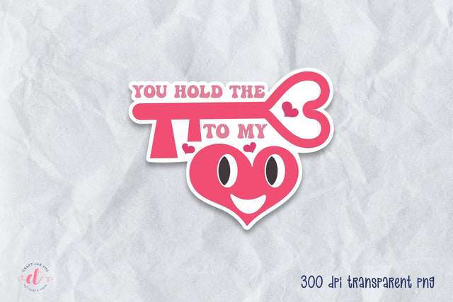 Cute Valentines Day Stickers Printable Sublimation CraftLabSVG 