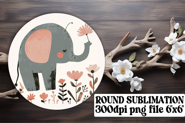 Cute Watercolor Animal Sublimation Collection: Boho Chic Art Sublimation afrosvg 