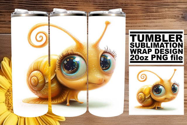 Cute Wildlife Tumbler Sublimation Art Sublimation afrosvg 