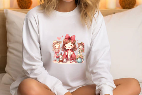 Cute Women Day Clipart Sublimation Rupkotha 