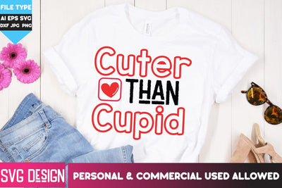 Cuter than Cupid SVG Cut Files SVG BlackCatsMedia 