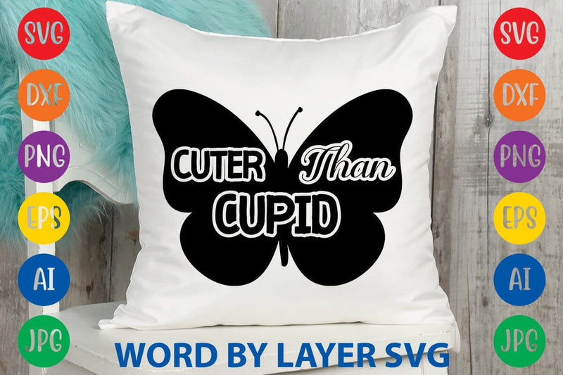 Cuter Than Cupid svg design SVG Rafiqul20606 