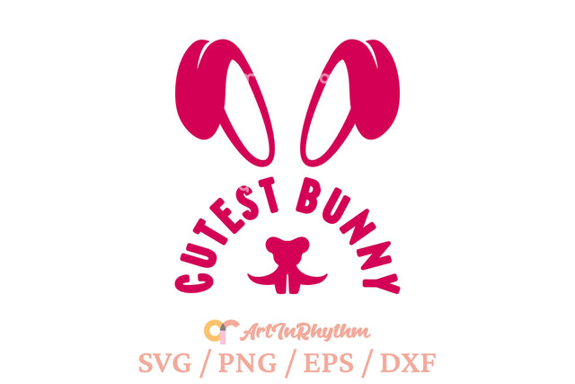 Cutest bunny svg, Easter rabbit svg SVG Artinrhythm shop 